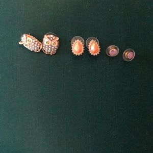 3 pairs of Earrings